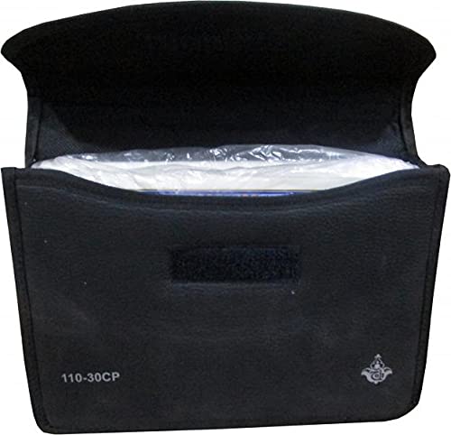 Al Quran Ul Karim Para Set Card Purse | 15 Lines | Usmani Saudi Arab Font | 30 Parts Divided Set with Leather Case