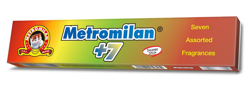 Metro Milan +7 Incense Sticks Agarbatti for Prayer 1 Pack (42 Sticks & 7 Flavour Each Pack) Free from Chemicals -Perfect for Aromatherapy, (Assorted)