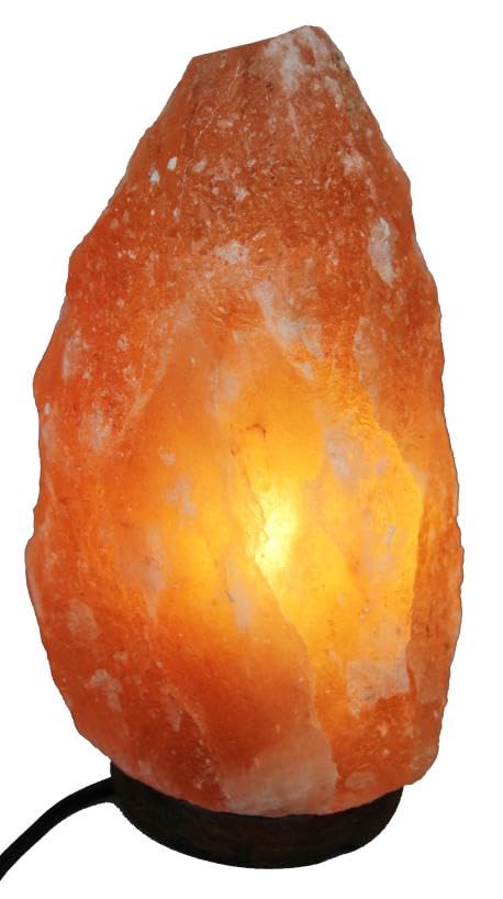 Natural Himalayan Salt Lamp Small Hand Crafted Healing Ionizing Salt Lamps Home Decore Lighting Mood ((Natural Pink))