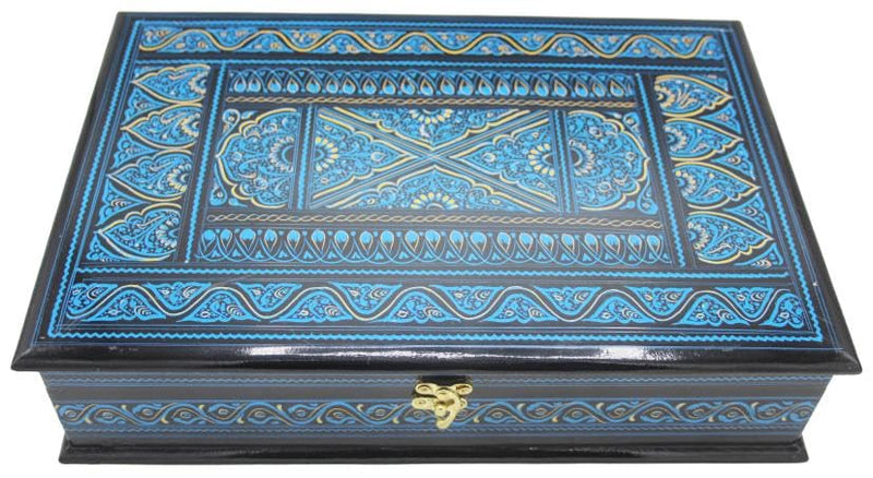 Wooden Lacquer Art Quran Box Handmade Custom Fancy Koran Case Islamic Gift Pack (Article 1)